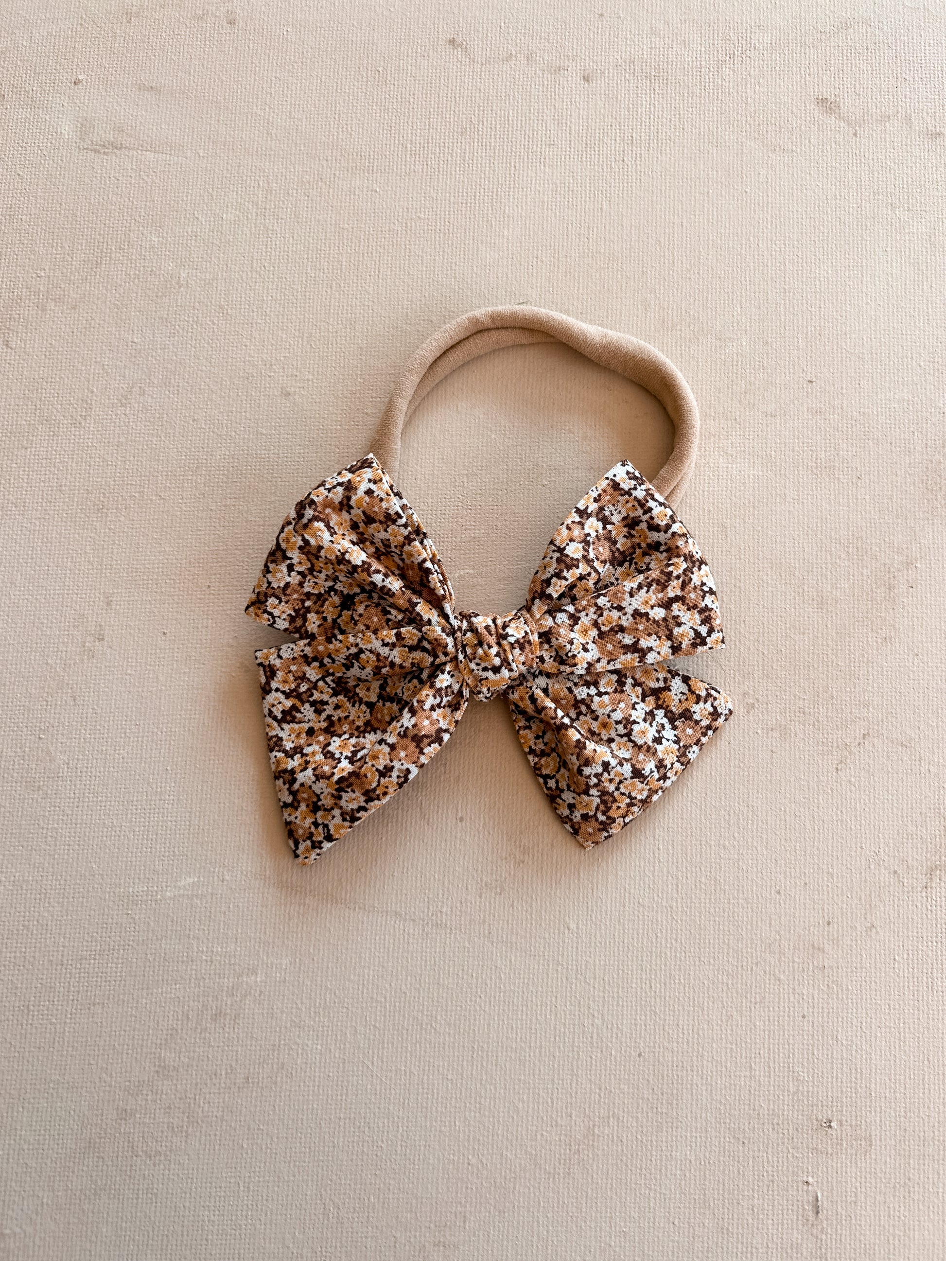 Pinwheel Bow Band || Autumn