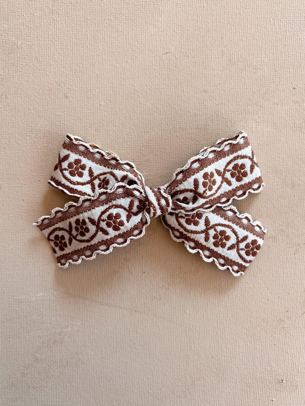 Classic Ribbon Bow Clip || Willow
