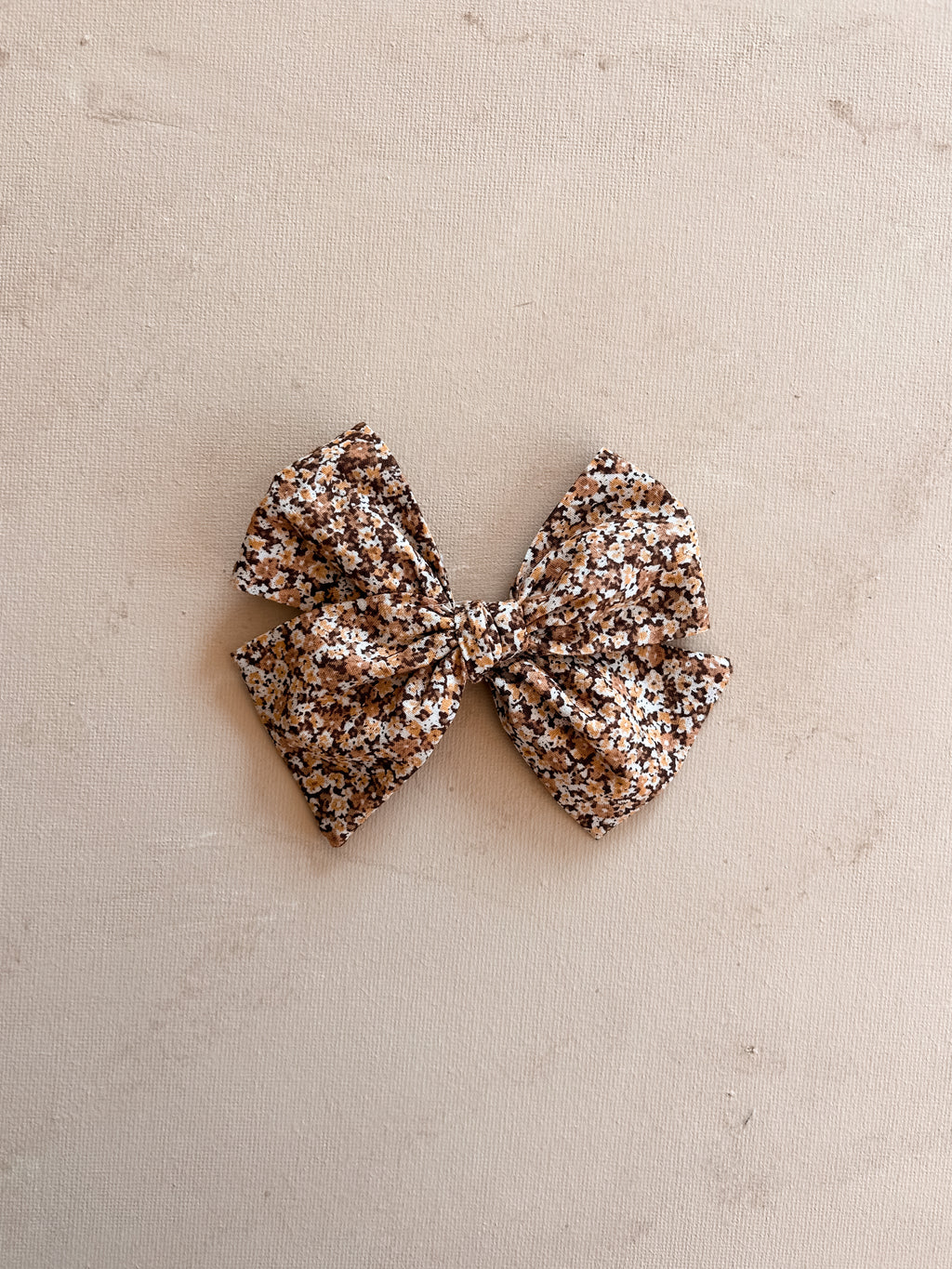 Large Pinwheel Bow Clip || Autumn