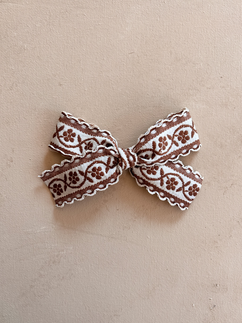 Classic Ribbon Bow Clip || Willow