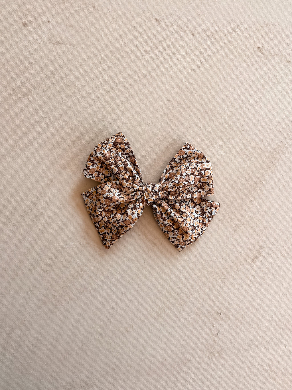 Large Pinwheel Bow Clip || Autumn