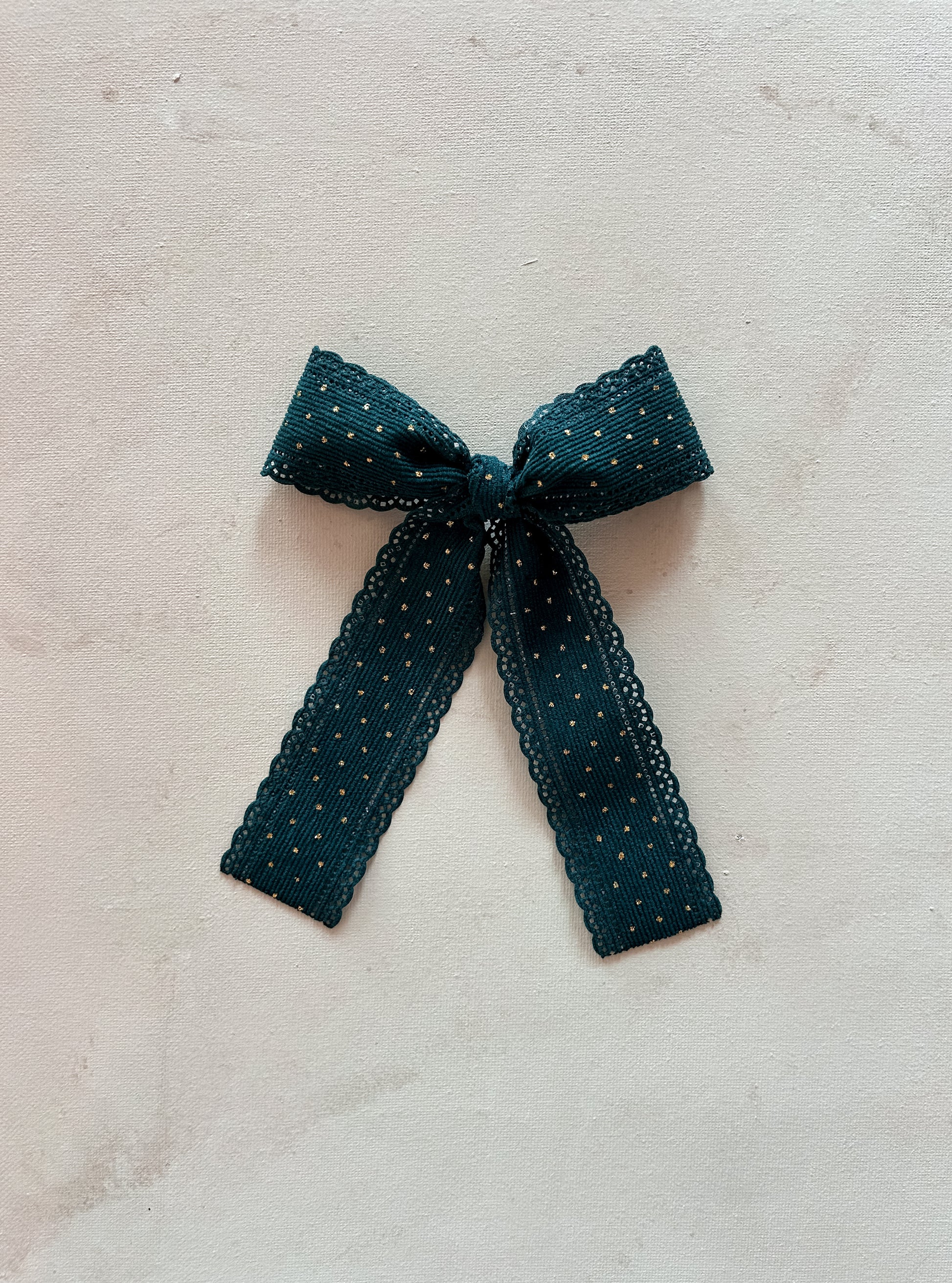 Oversized Ribbon Bow Clip || Tootie