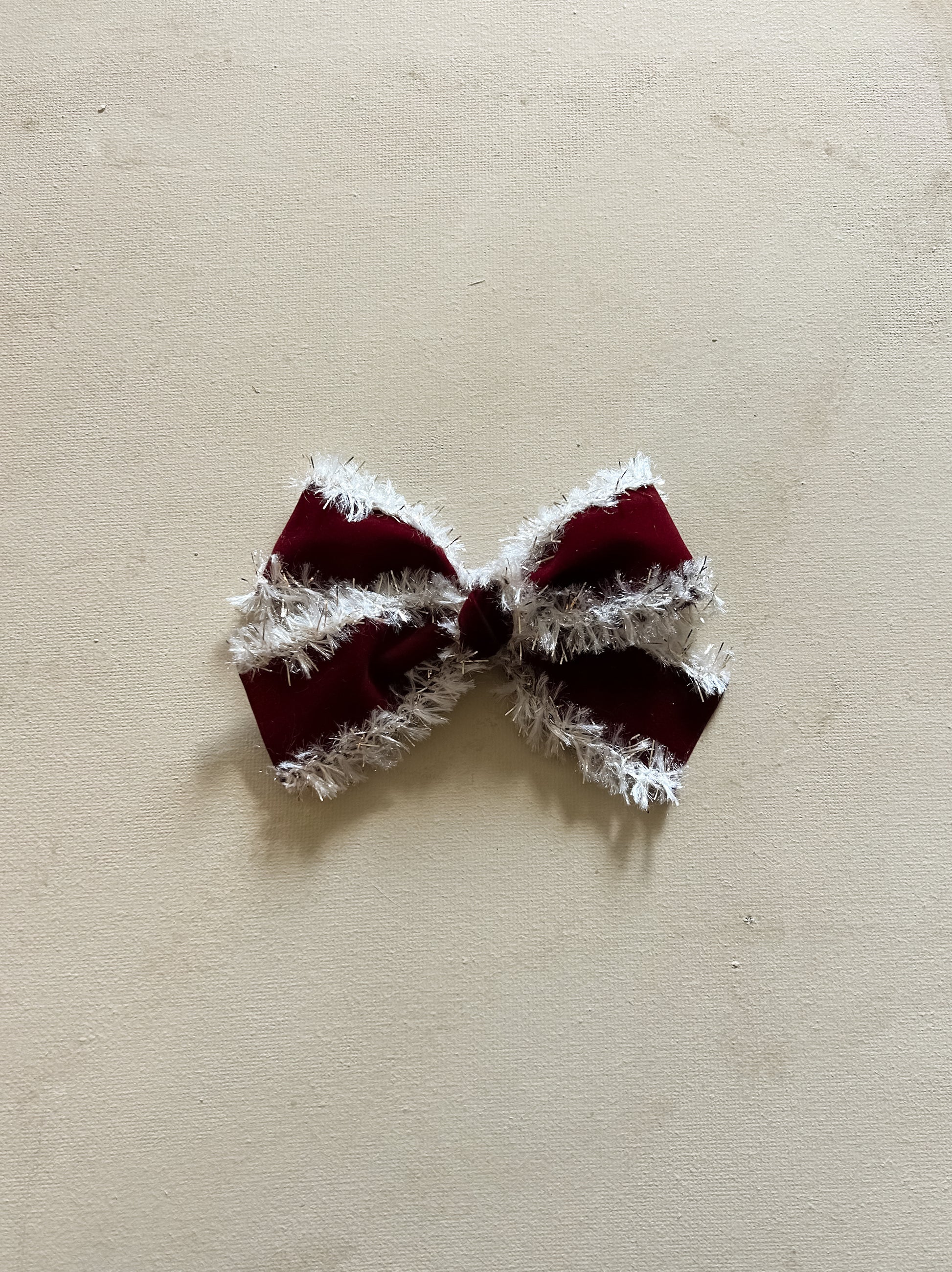 Ribbon Clip Bow Clip || St. Nicholas