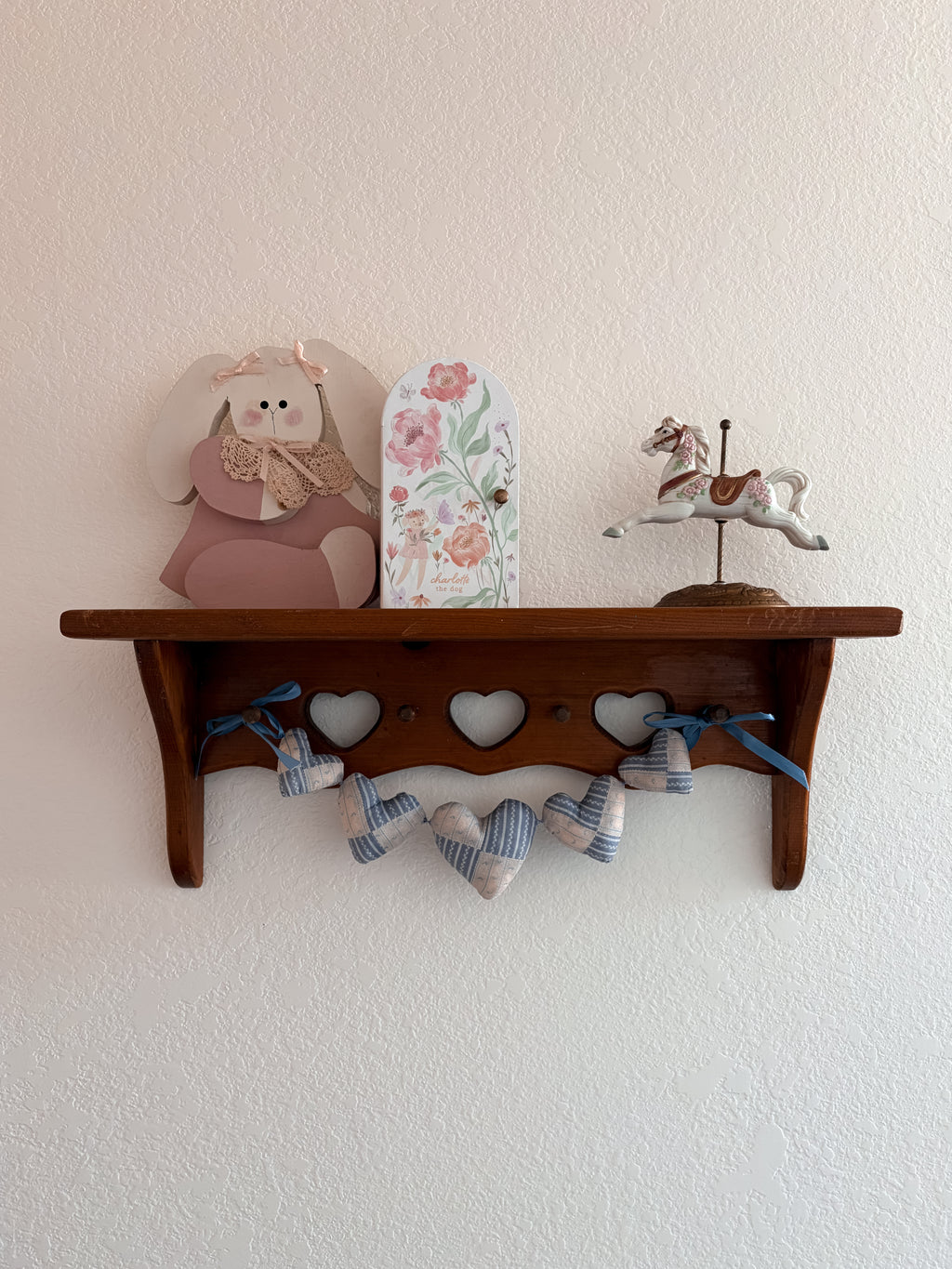 Vintage Mini Heart Garland