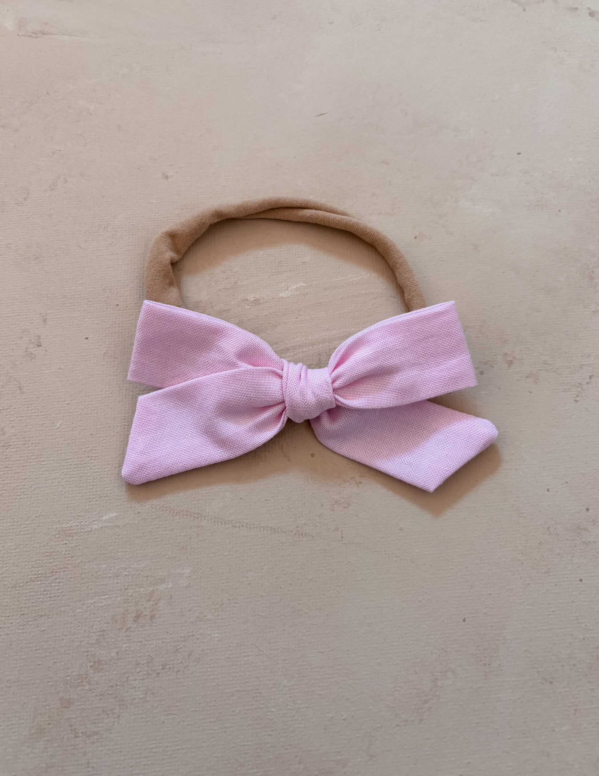 Petite Classic Bow Band || Bubblegum