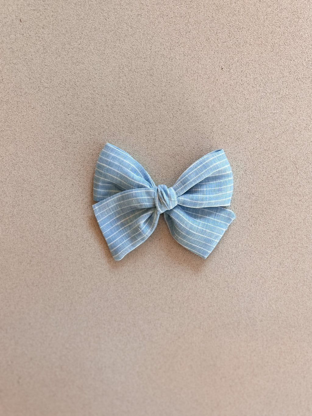 Classic Bow Clip || Mijas Stripe