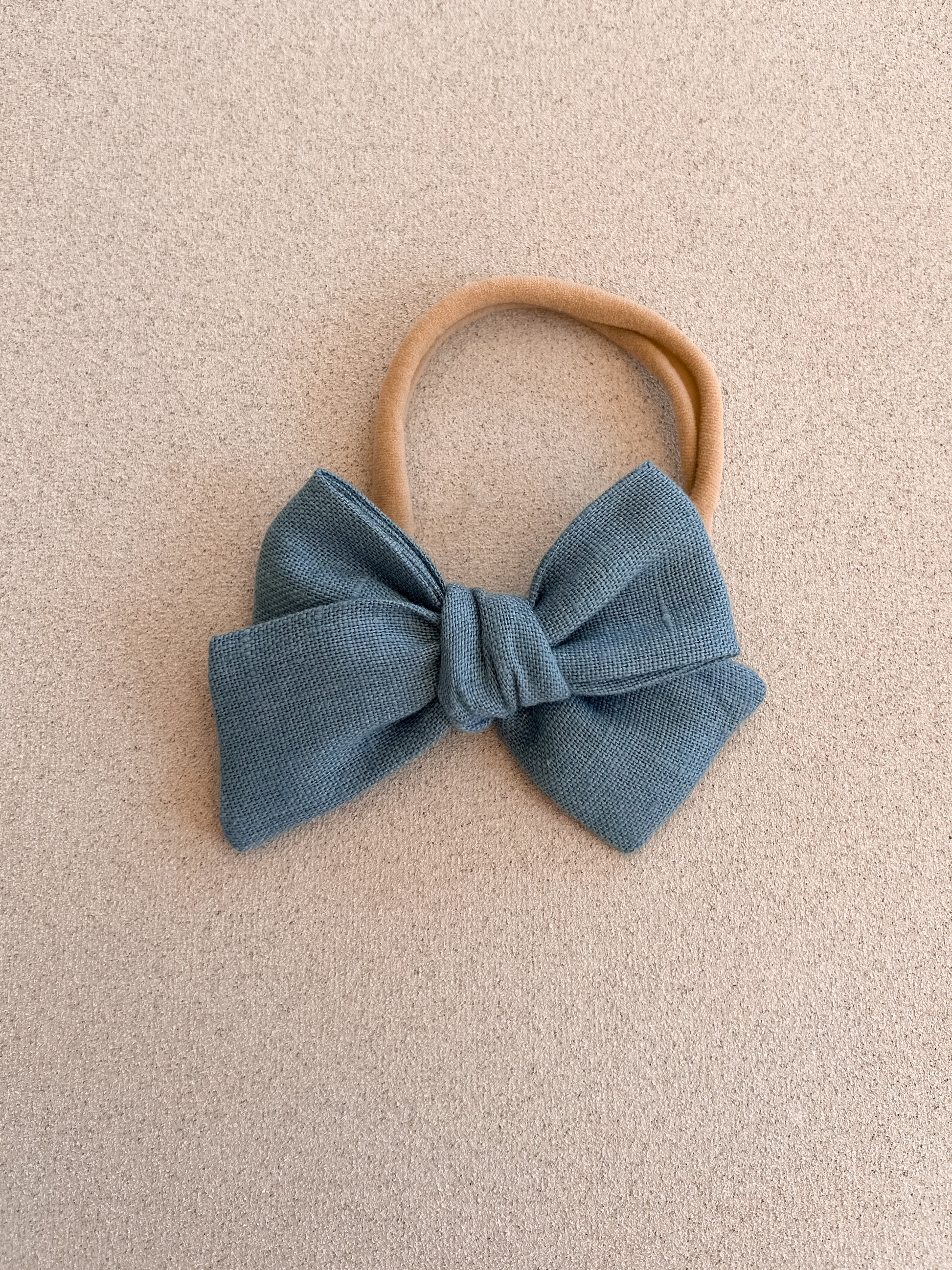 Petite Classic Bow Band || Ocean