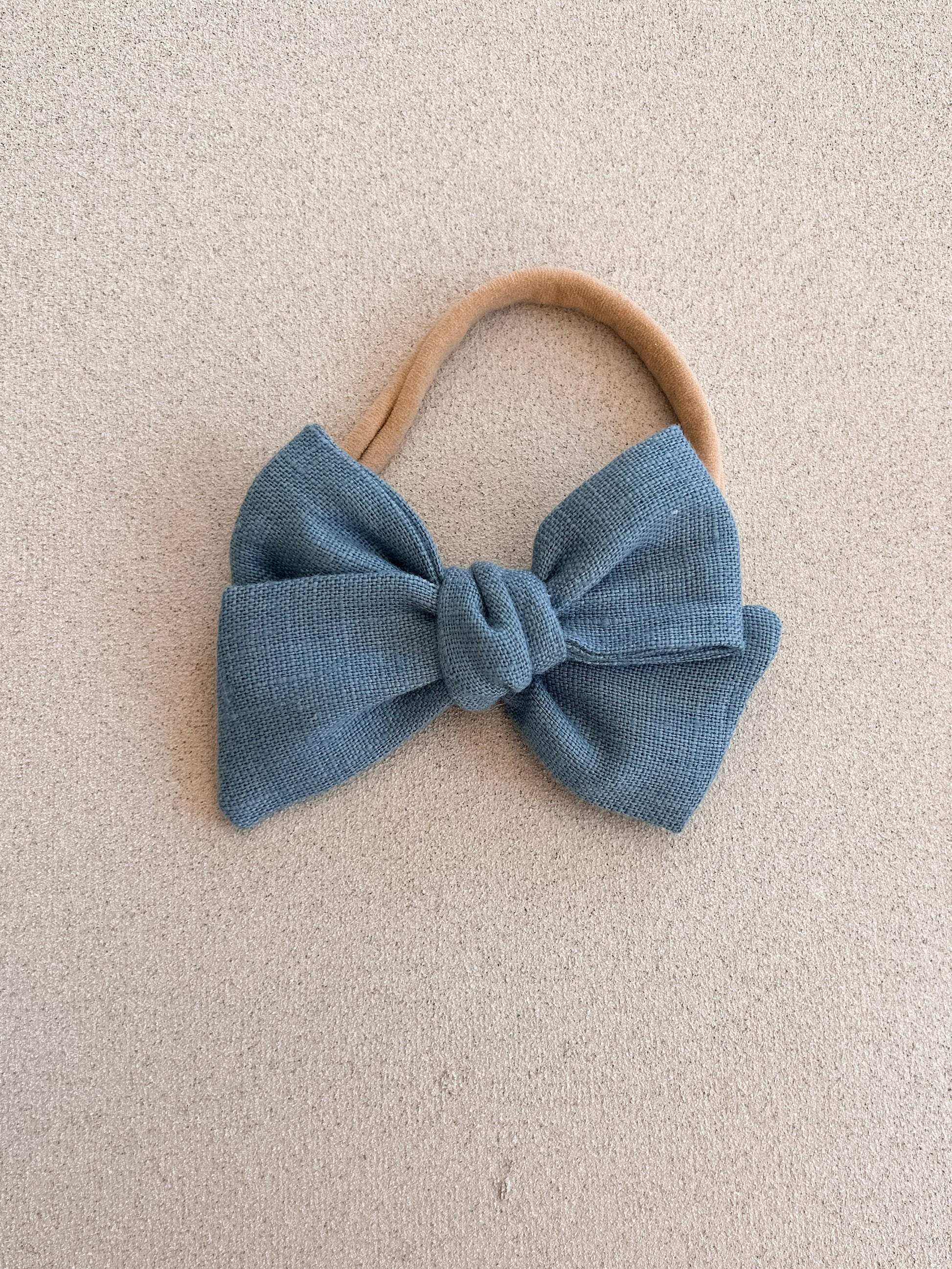 Petite Classic Bow Band || Ocean