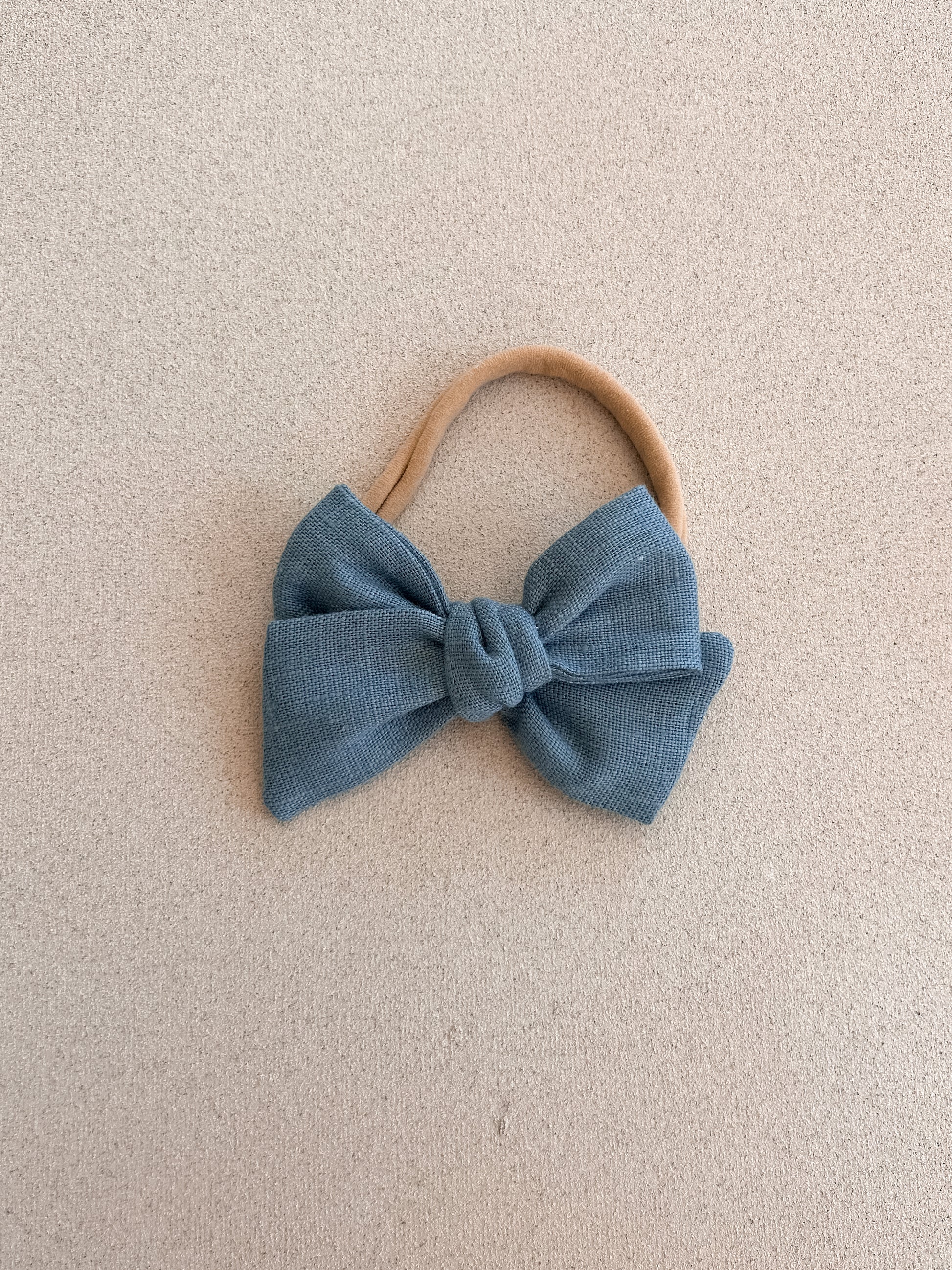 Petite Classic Bow Band || Ocean