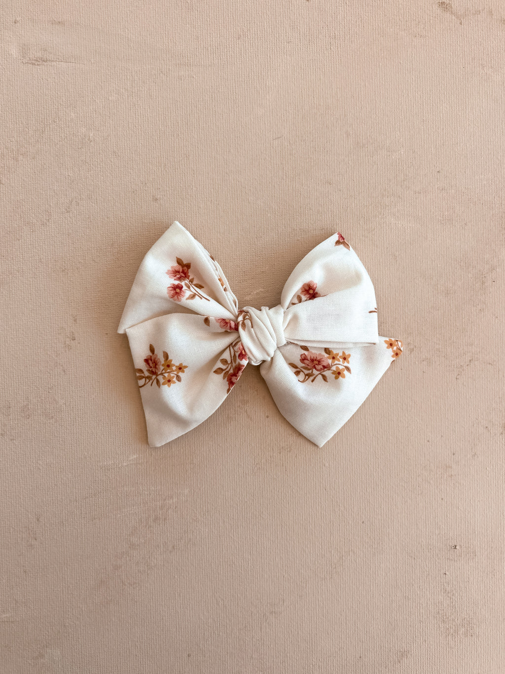 Large Pinwheel Bow Clip || Goldie