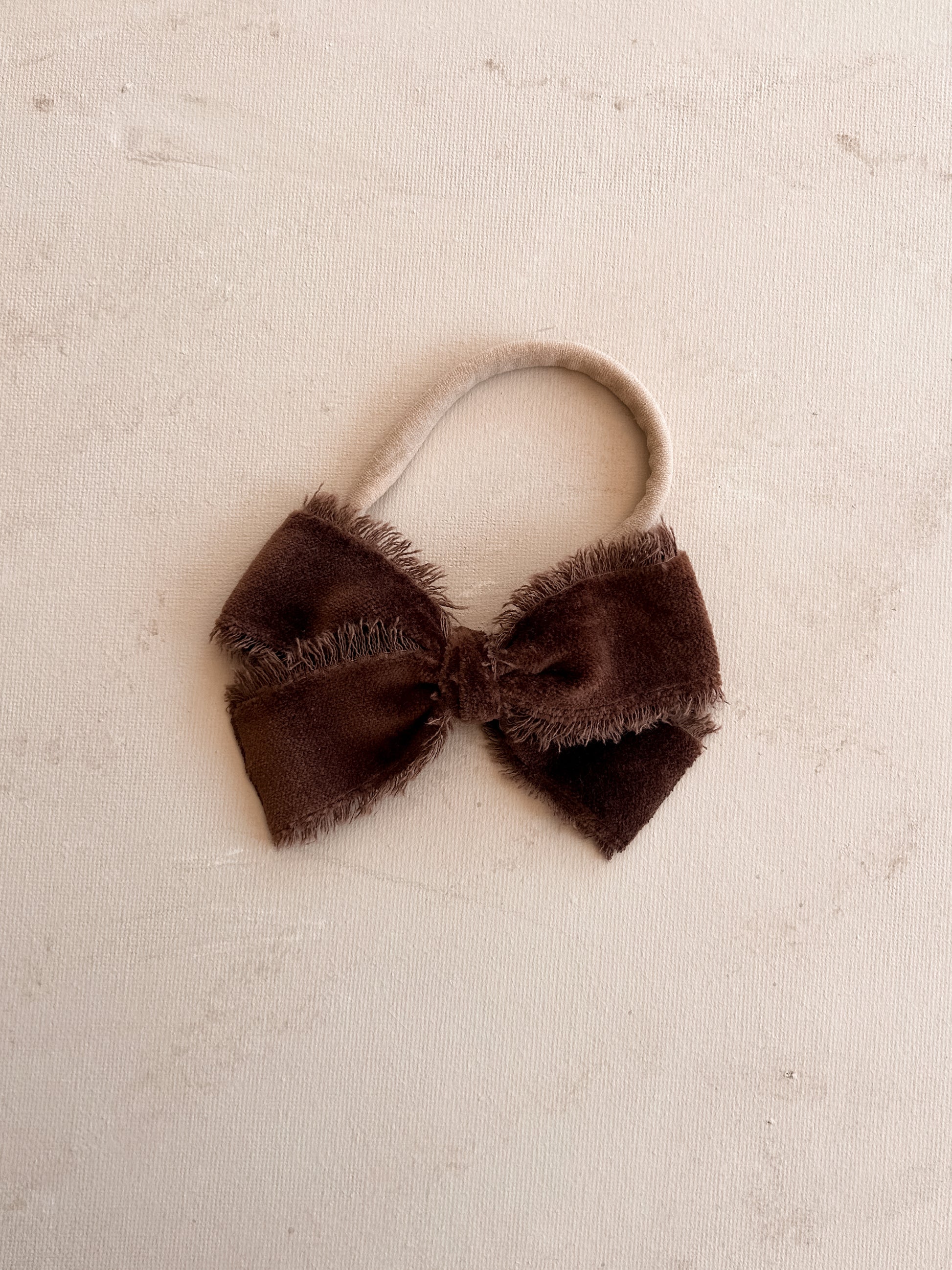 Classic Ribbon Bow Band || Clove