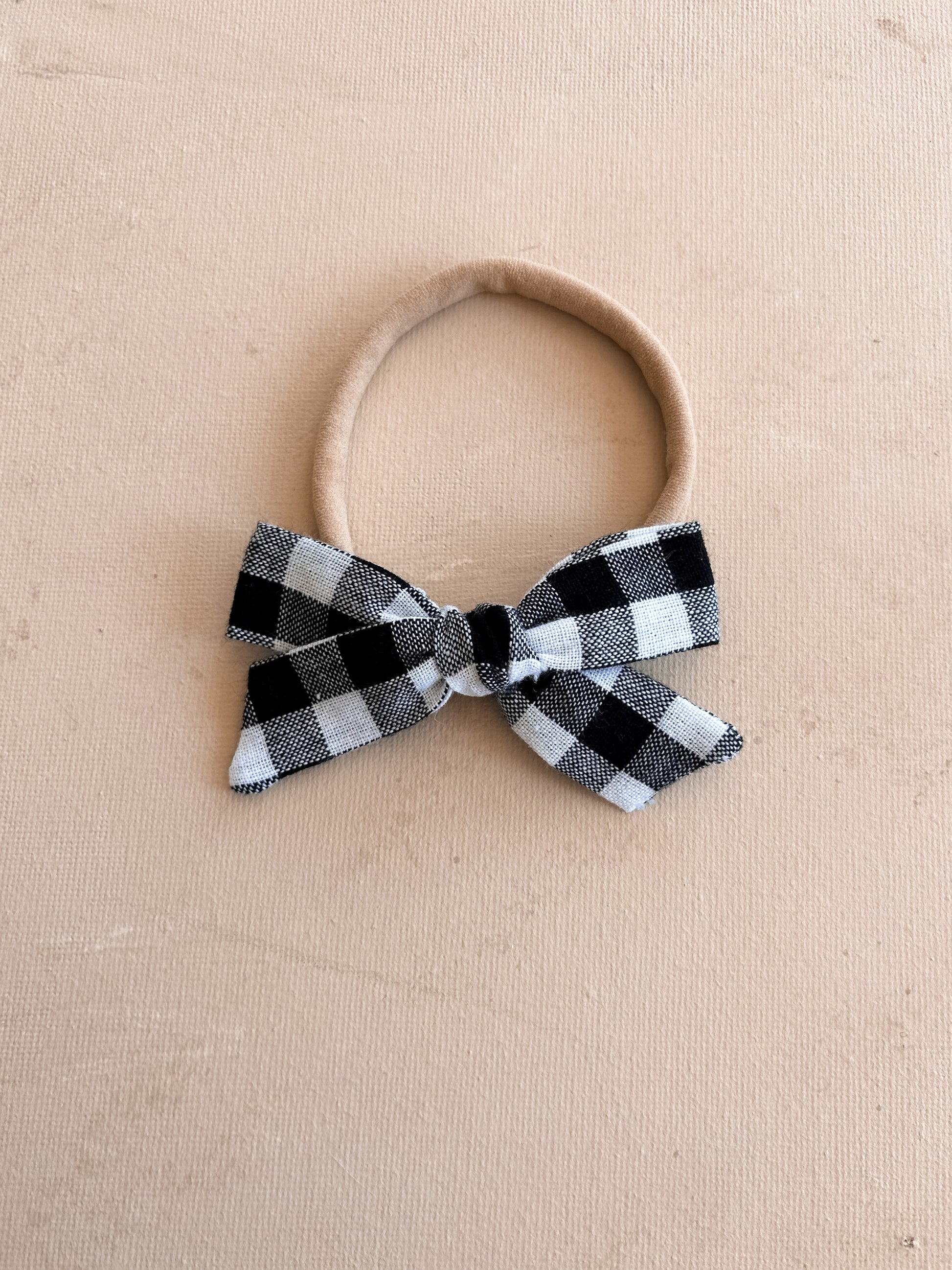 Petite Narrow Bow Band || Vichy