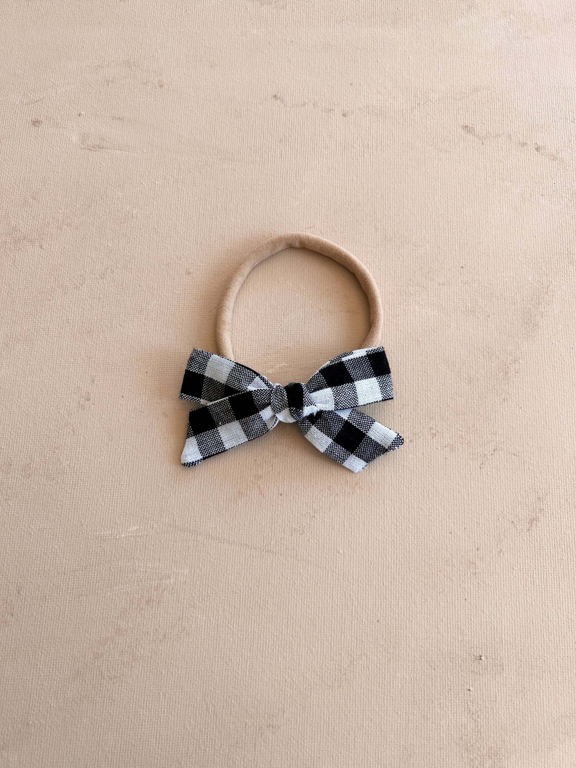Petite Narrow Bow Band || Vichy
