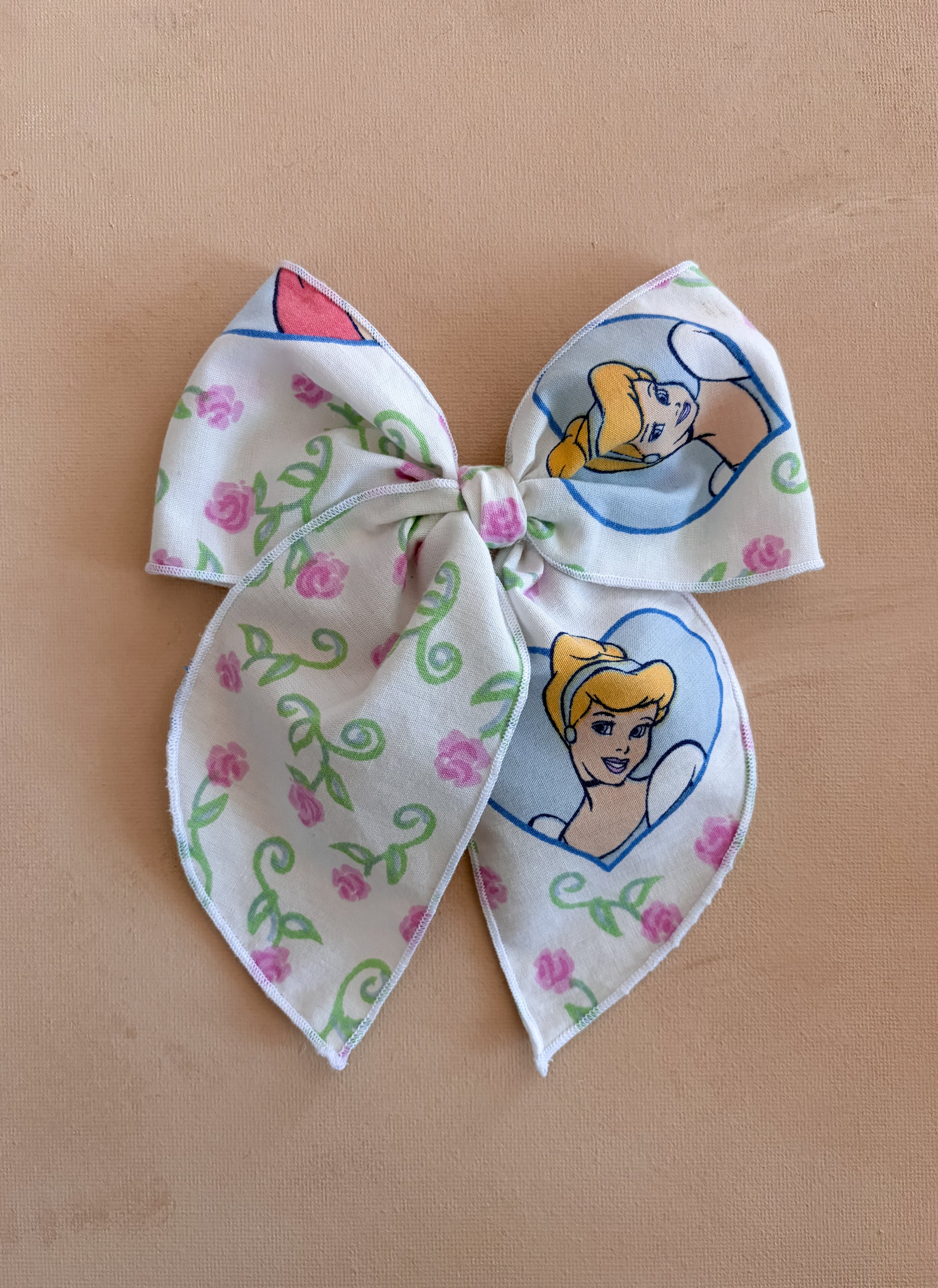 Vintage Princess Fable Bow Clip | Cinderella