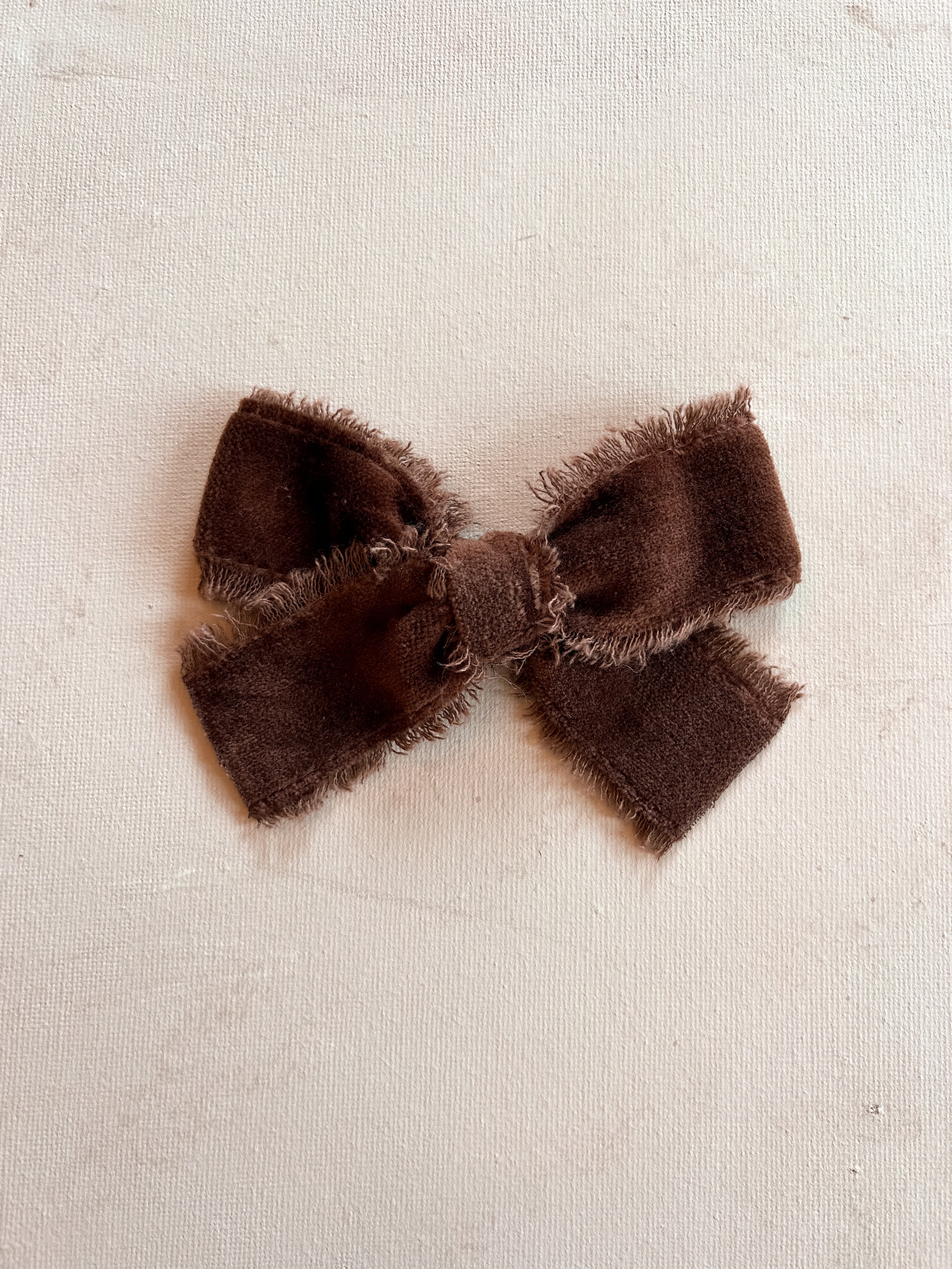 Classic Ribbon Bow Clip || Clove