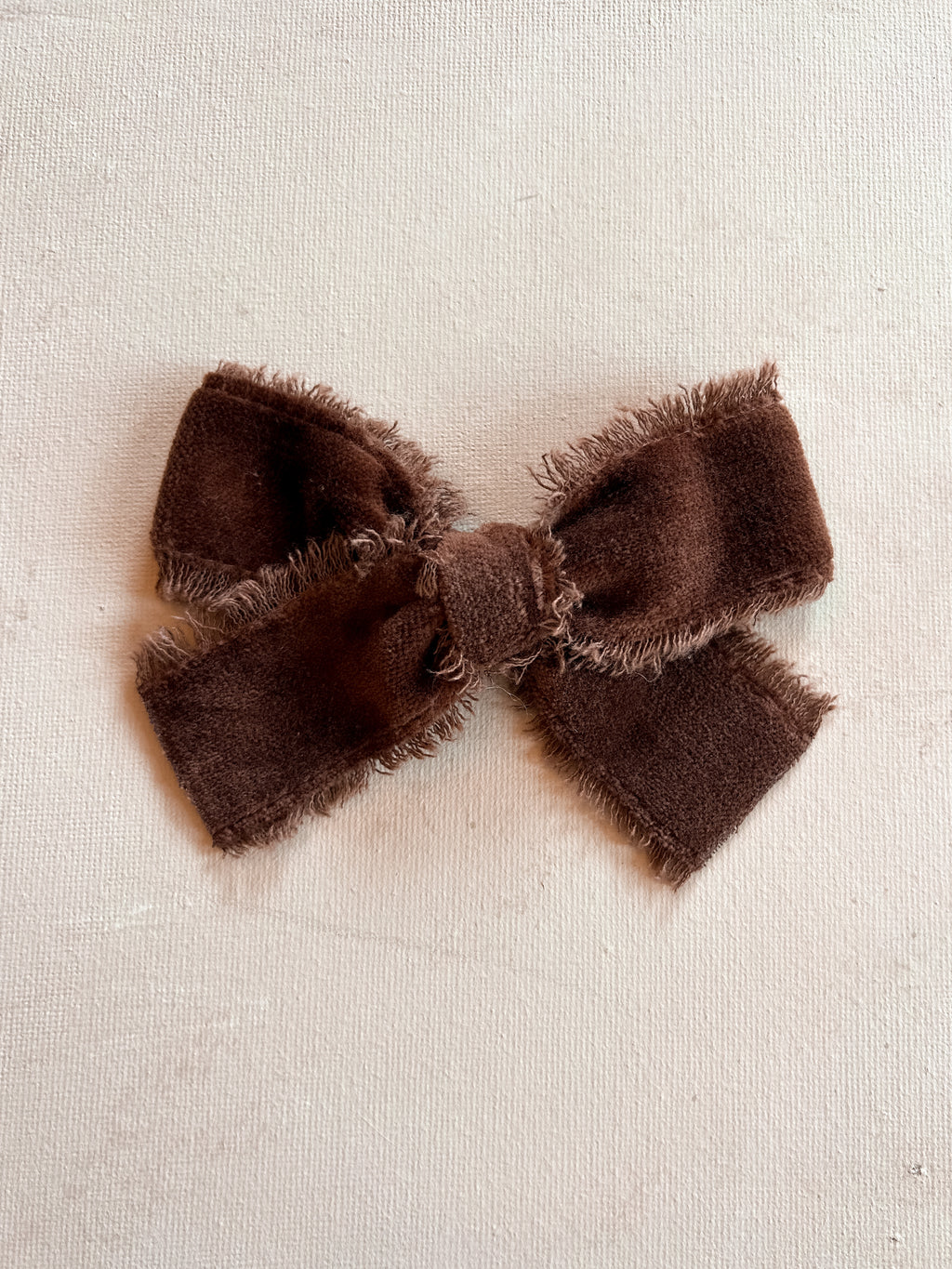 Classic Ribbon Bow Clip || Clove