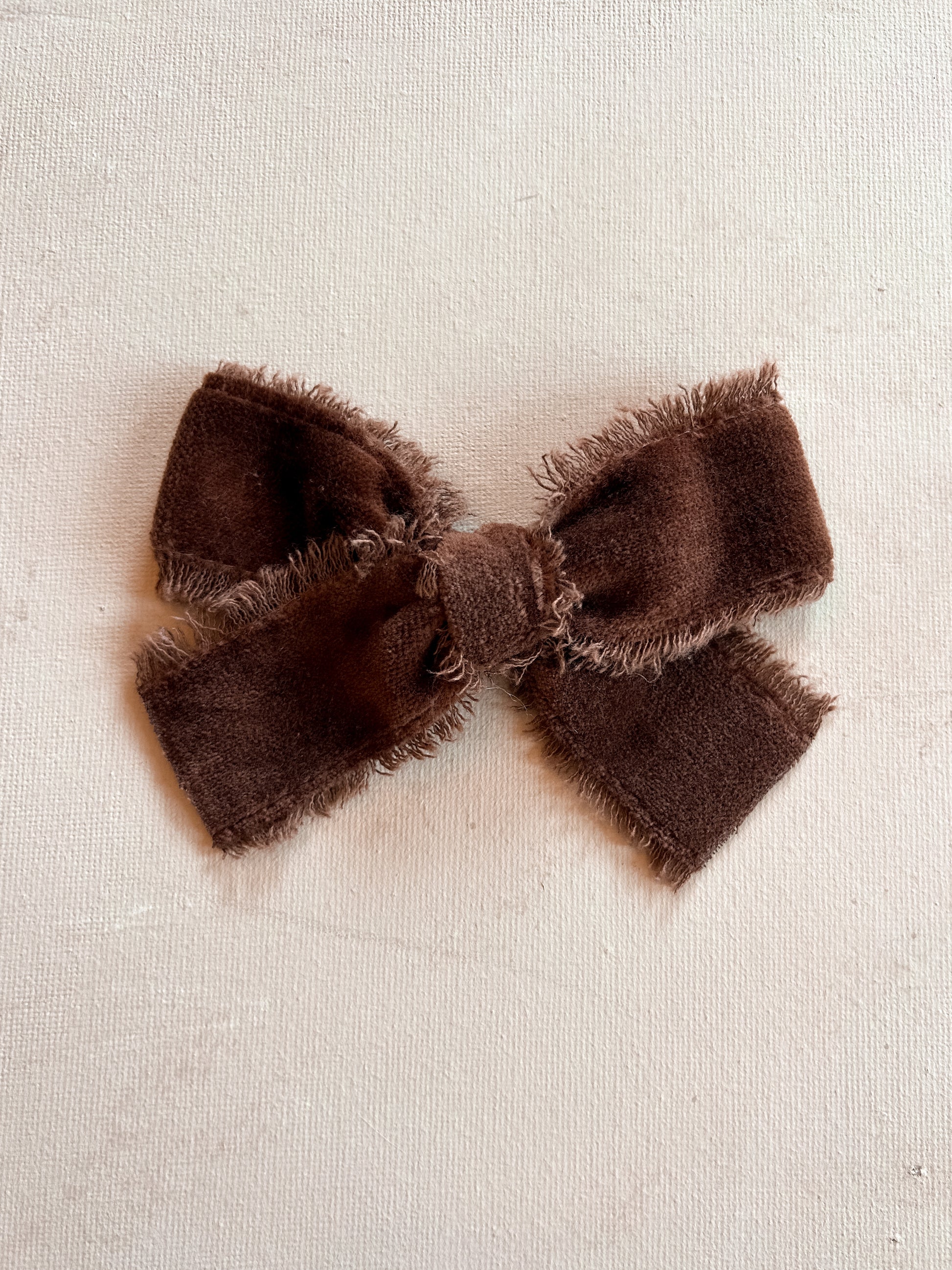 Classic Ribbon Bow Clip || Clove