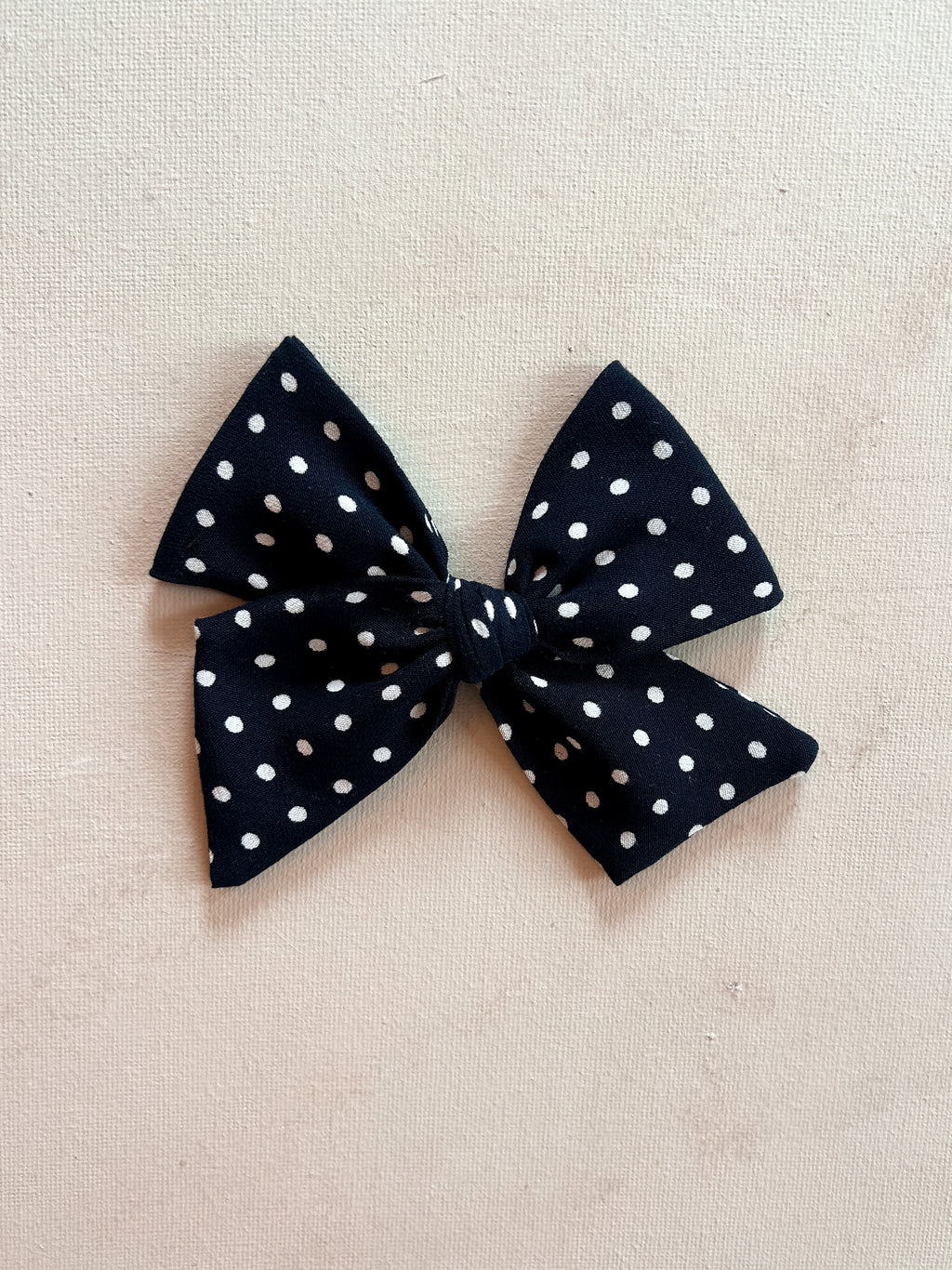Vintage Large Pinwheel Bow Clip || Betty