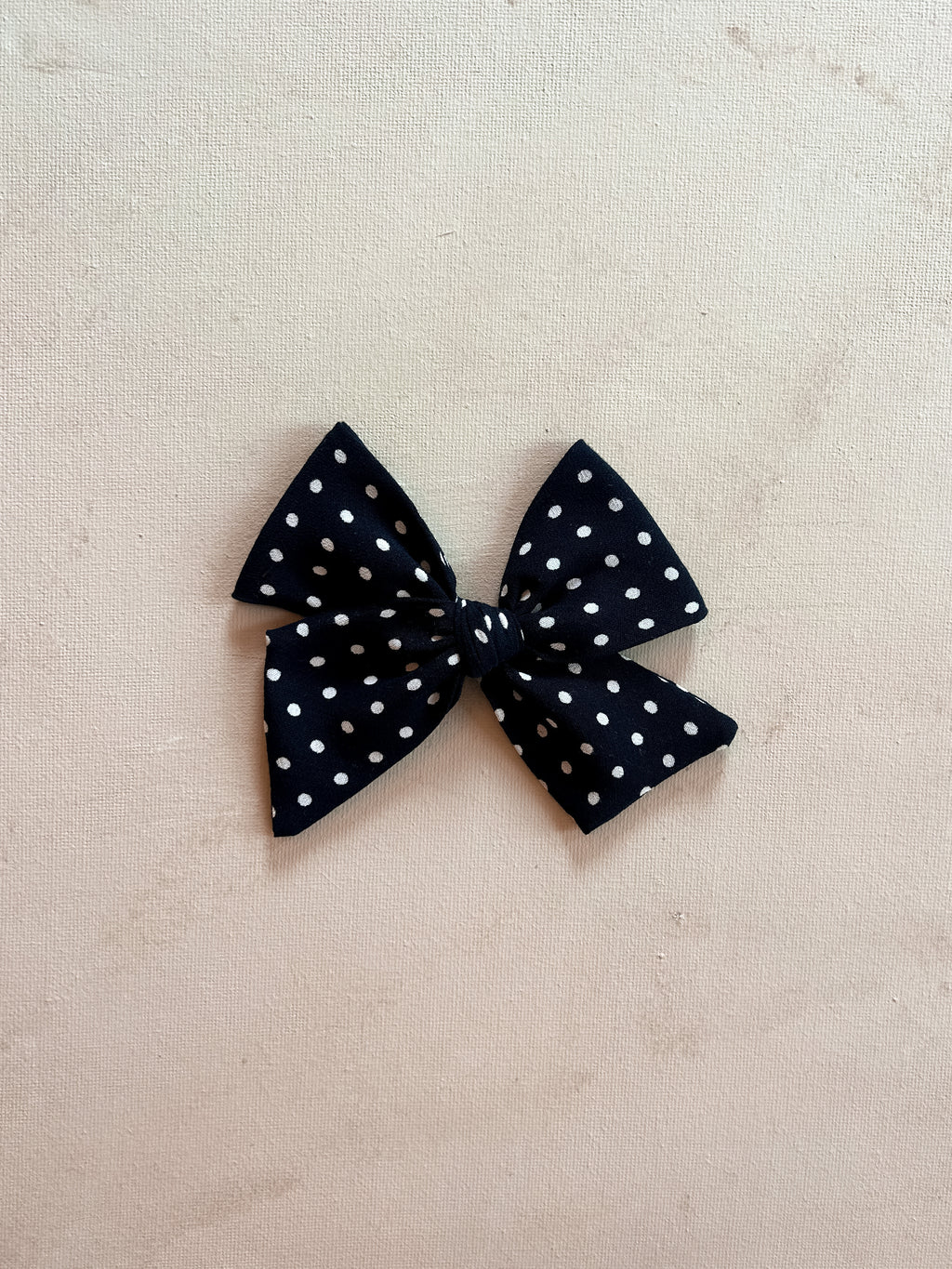 Vintage Large Pinwheel Bow Clip || Betty